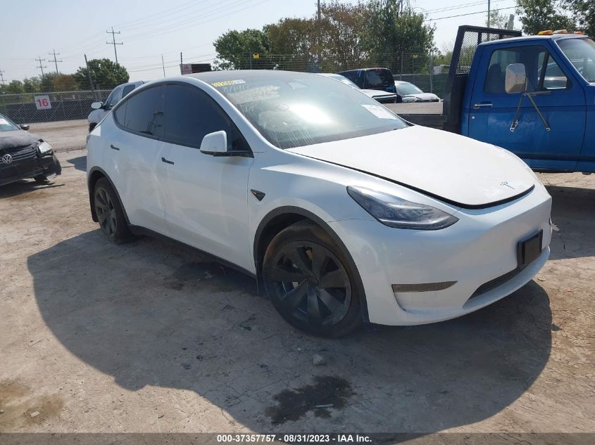 2022 TESLA MODEL Y LONG RANGE - 7SAYGAEE4NF378469