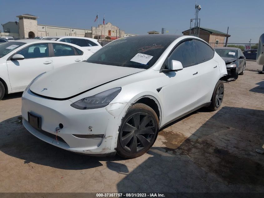 2022 TESLA MODEL Y LONG RANGE - 7SAYGAEE4NF378469