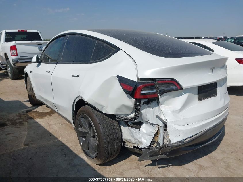 2022 TESLA MODEL Y LONG RANGE - 7SAYGAEE4NF378469