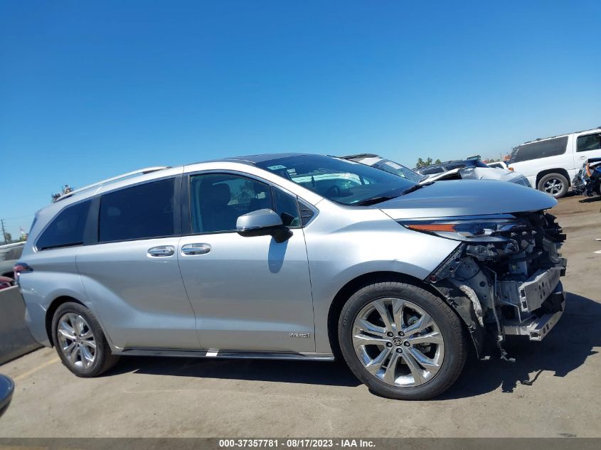 2021 TOYOTA SIENNA LIMITED/PLATINUM - 5TDERKEC6MS022615