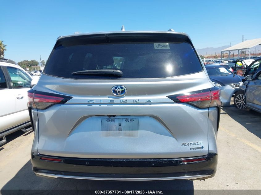 2021 TOYOTA SIENNA LIMITED/PLATINUM - 5TDERKEC6MS022615