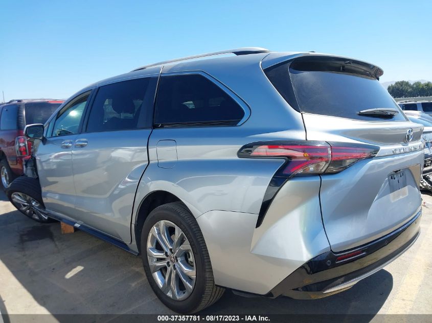 2021 TOYOTA SIENNA LIMITED/PLATINUM - 5TDERKEC6MS022615