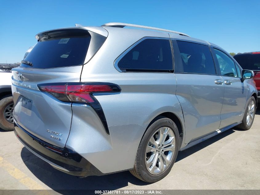 2021 TOYOTA SIENNA LIMITED/PLATINUM - 5TDERKEC6MS022615