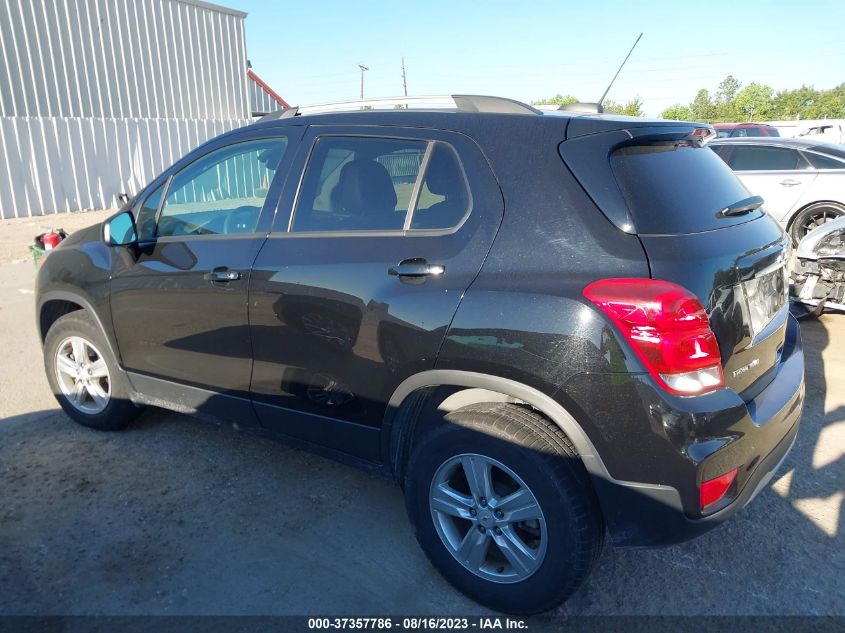 2021 CHEVROLET TRAX LT - KL7CJPSB8MB323656