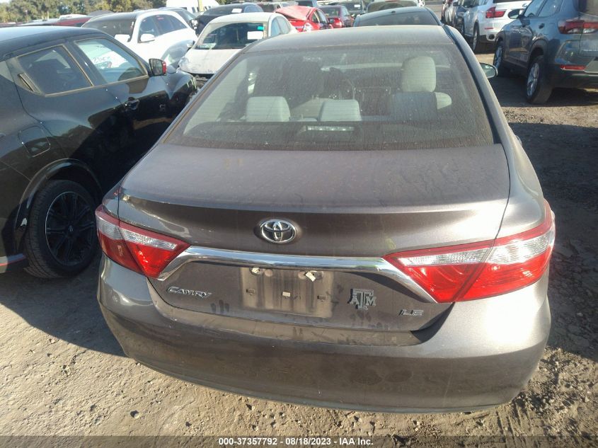 2016 TOYOTA CAMRY LE/XLE/SE/XSE - 4T4BF1FK7GR577649