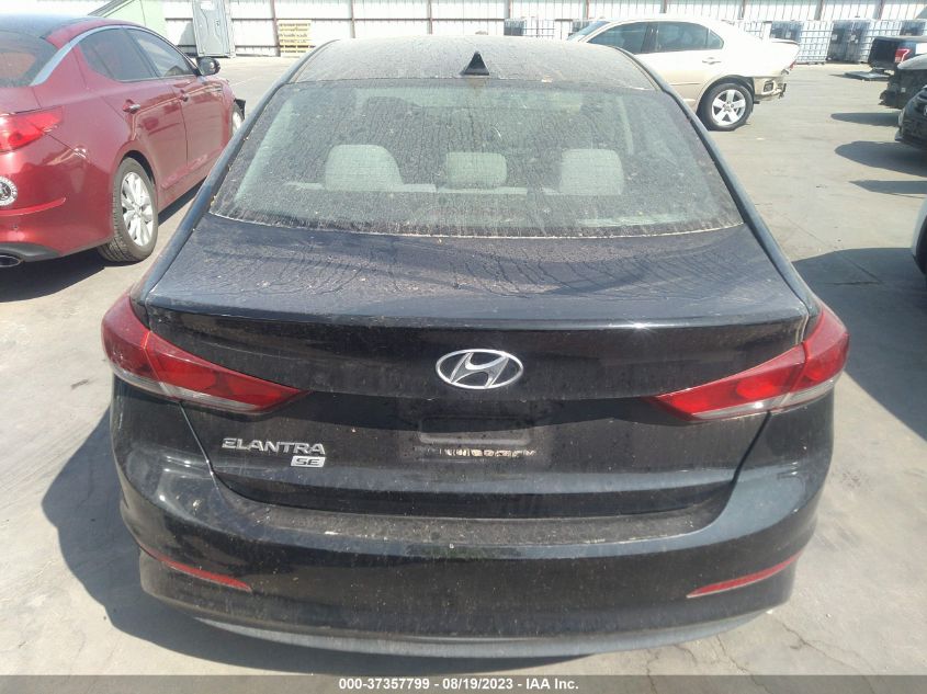 2017 HYUNDAI ELANTRA SE - 5NPD74LF6HH171404