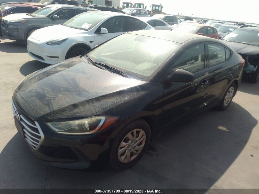 2017 HYUNDAI ELANTRA SE - 5NPD74LF6HH171404