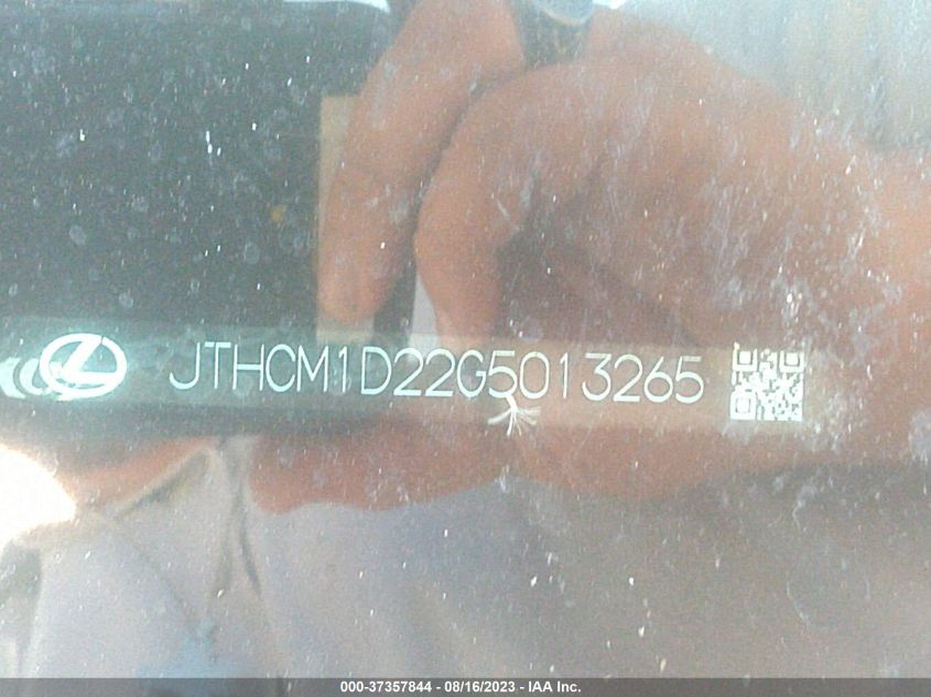 2016 LEXUS IS 300 - JTHCM1D22G5013265
