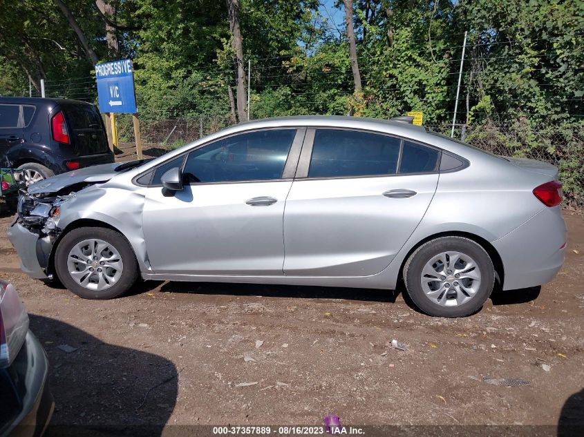 2019 CHEVROLET CRUZE - 1G1BJ5SM9K7104279