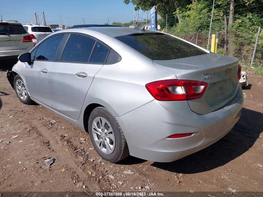 2019 CHEVROLET CRUZE - 1G1BJ5SM9K7104279
