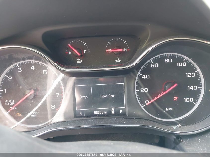 2019 CHEVROLET CRUZE - 1G1BJ5SM9K7104279