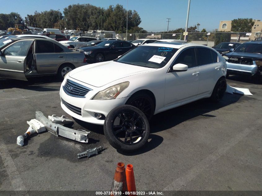 2013 INFINITI G37 SEDAN JOURNEY JN1CV6AP2DM714727