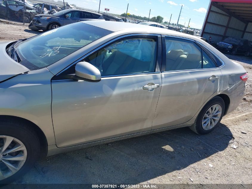 2016 TOYOTA CAMRY XLE/SE/LE/XSE - 4T4BF1FK7GR557112