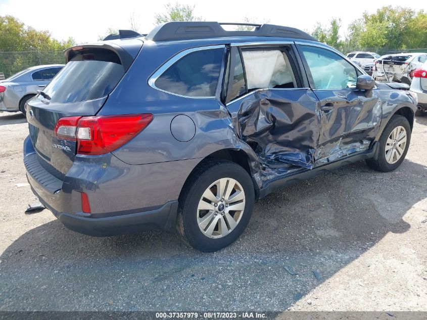 2016 SUBARU OUTBACK 2.5I PREMIUM - 4S4BSBCCXG3328812