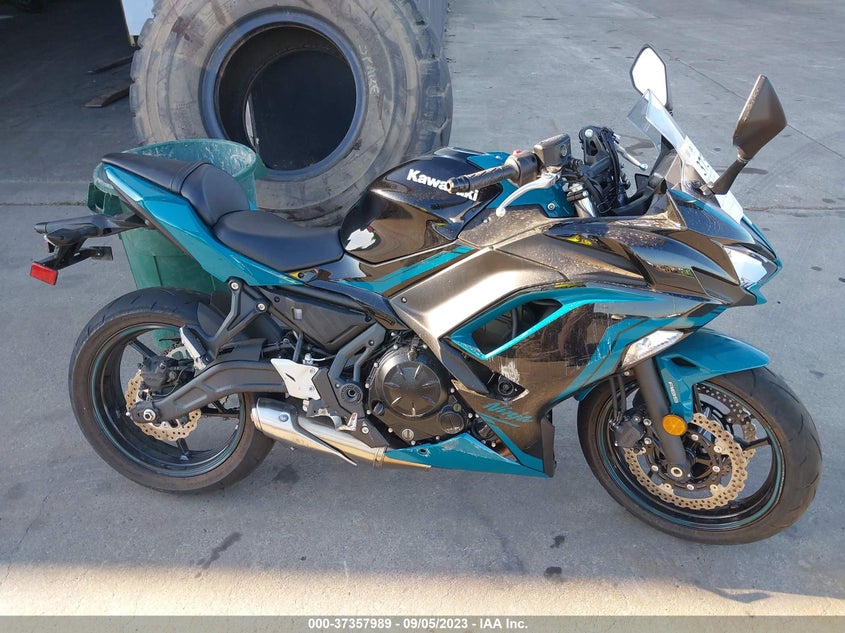 VIN ML5EXEM17MDA25331 2021 KAWASAKI EX650 M
