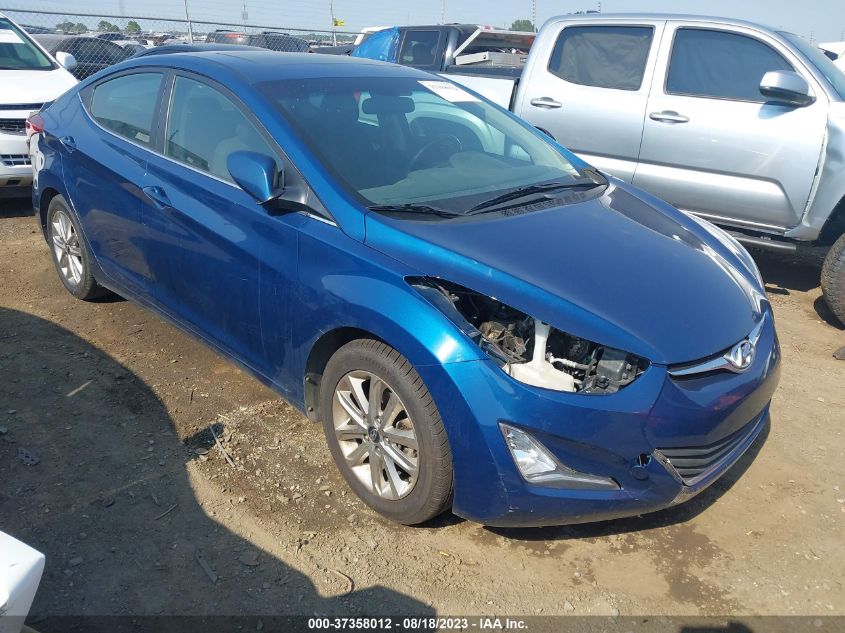 2015 HYUNDAI ELANTRA SE - KMHDH4AE1FU226069