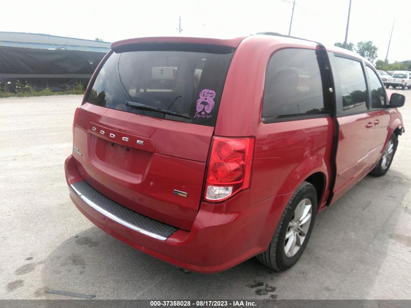 2013 DODGE GRAND CARAVAN SXT - 2C4RDGCG8DR758337