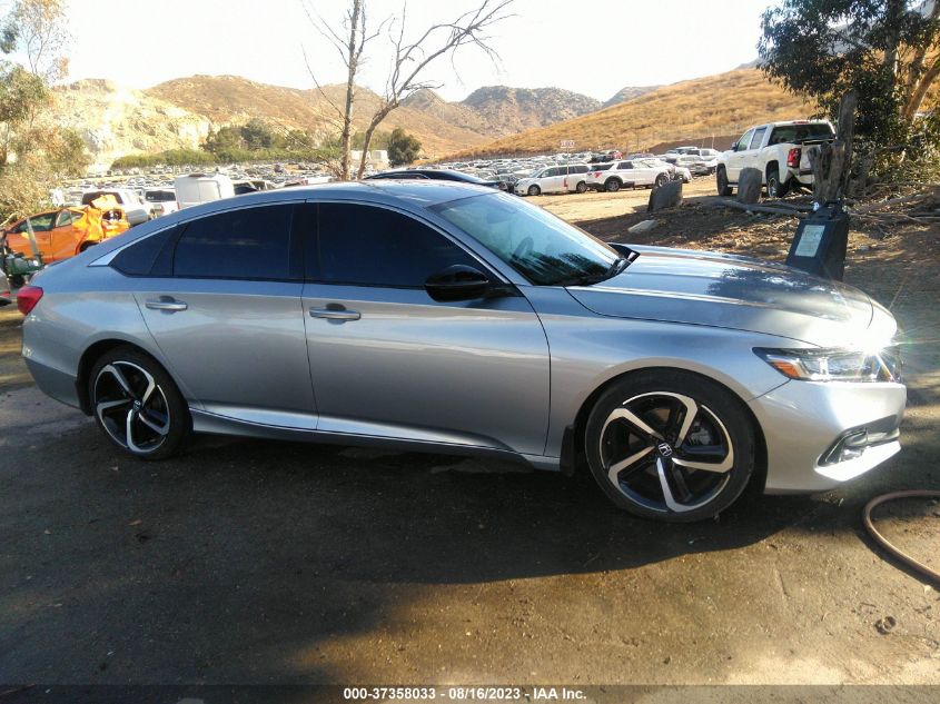2021 HONDA ACCORD SEDAN SPORT SE - 1HGCV1F47MA020035