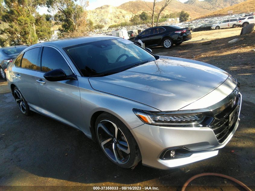 2021 HONDA ACCORD SEDAN SPORT SE - 1HGCV1F47MA020035