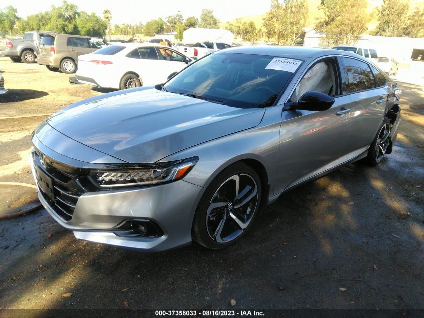 2021 HONDA ACCORD SEDAN SPORT SE - 1HGCV1F47MA020035