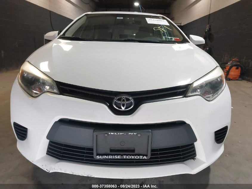 2014 TOYOTA COROLLA L/LE/S/S PLUS/LE PLUS - 2T1BURHE7EC108971