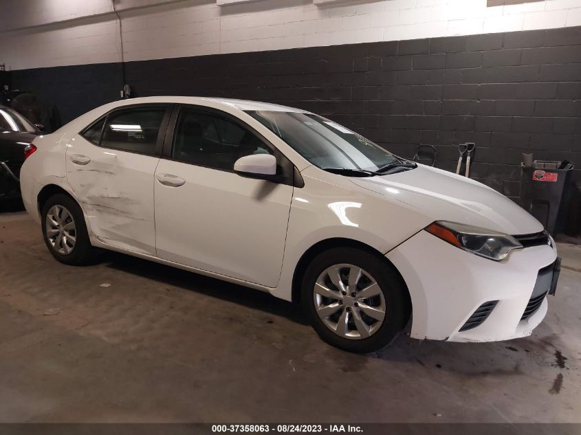 2014 TOYOTA COROLLA L/LE/S/S PLUS/LE PLUS - 2T1BURHE7EC108971