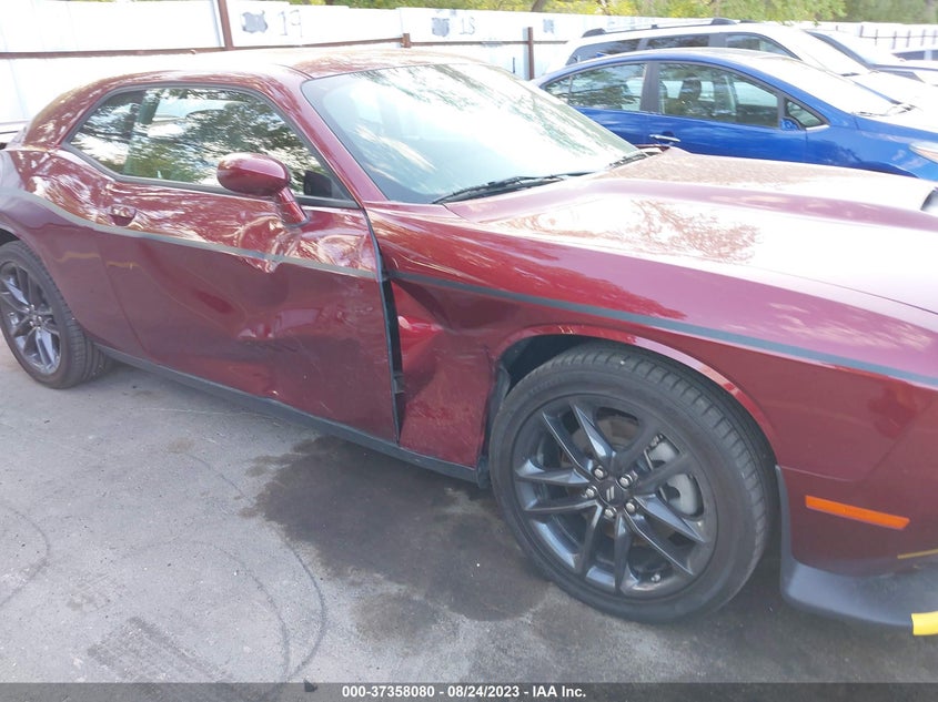 VIN 2C3CDZKG4MH657907 2021 DODGE CHALLENGER GT