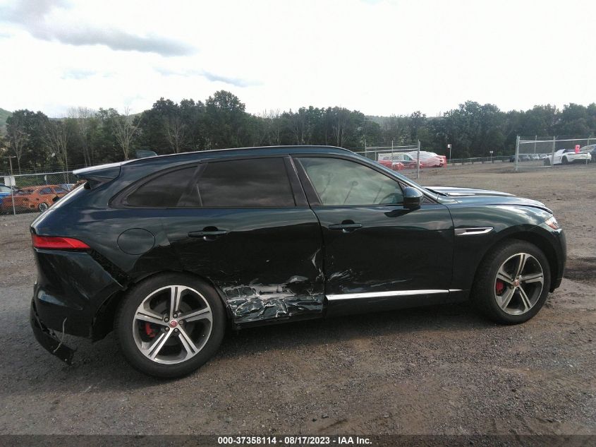2018 JAGUAR F-PACE S - SADCM2FV2JA261999