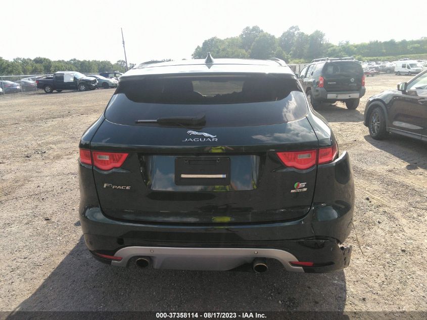 2018 JAGUAR F-PACE S - SADCM2FV2JA261999