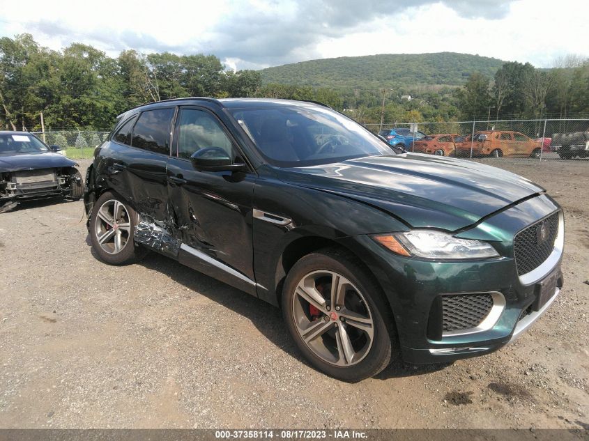 2018 JAGUAR F-PACE S - SADCM2FV2JA261999