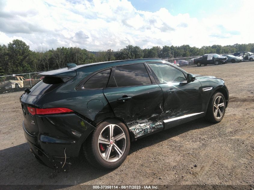 2018 JAGUAR F-PACE S - SADCM2FV2JA261999