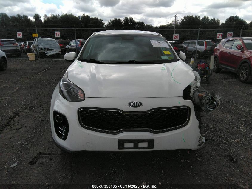 2018 KIA SPORTAGE LX - KNDPMCAC0J7438832