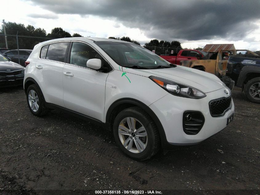 2018 KIA SPORTAGE LX - KNDPMCAC0J7438832