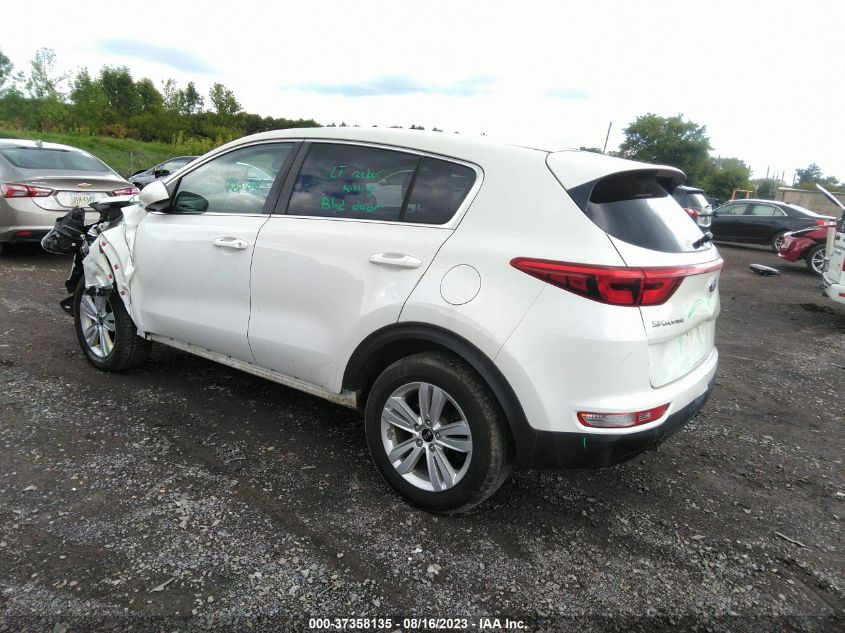 2018 KIA SPORTAGE LX - KNDPMCAC0J7438832
