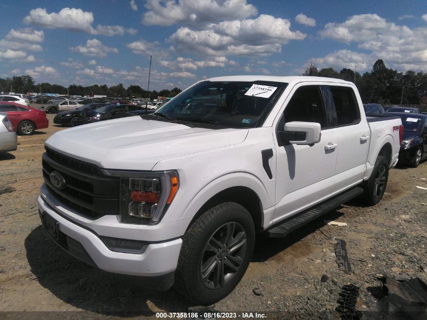 1FTFW1E83NFC14370 Ford F150 SUPERCREW 2