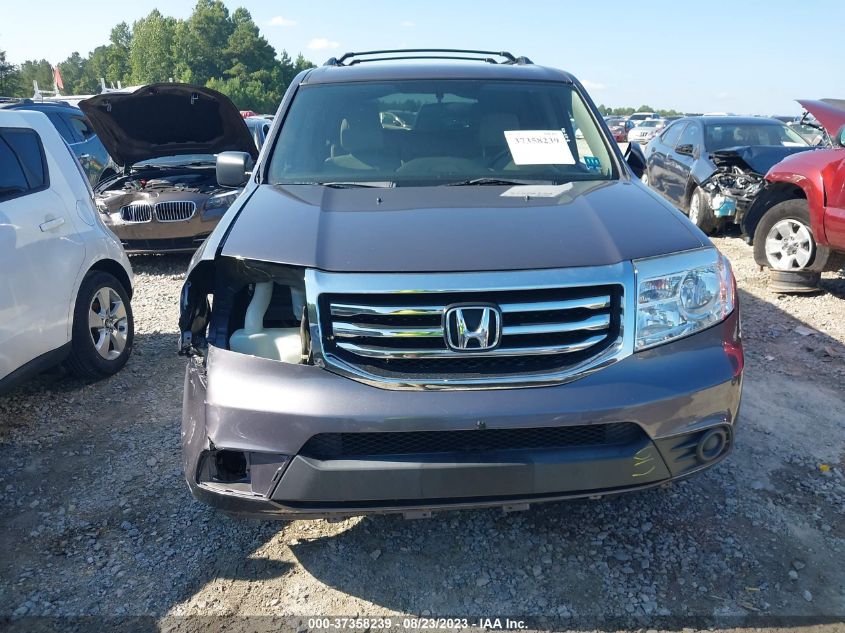 2015 HONDA PILOT LX - 5FNYF4H29FB028310