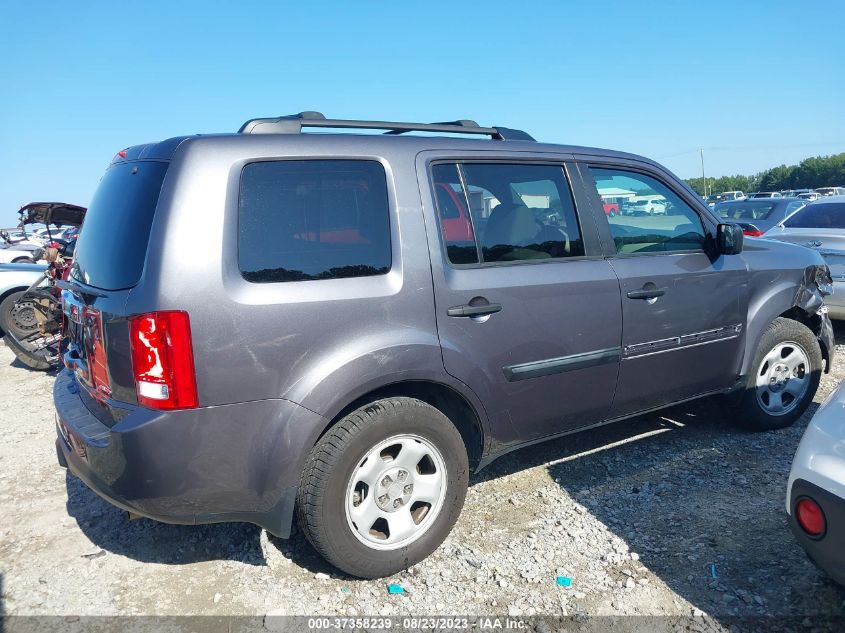 2015 HONDA PILOT LX - 5FNYF4H29FB028310