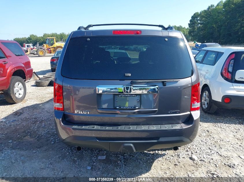 2015 HONDA PILOT LX - 5FNYF4H29FB028310