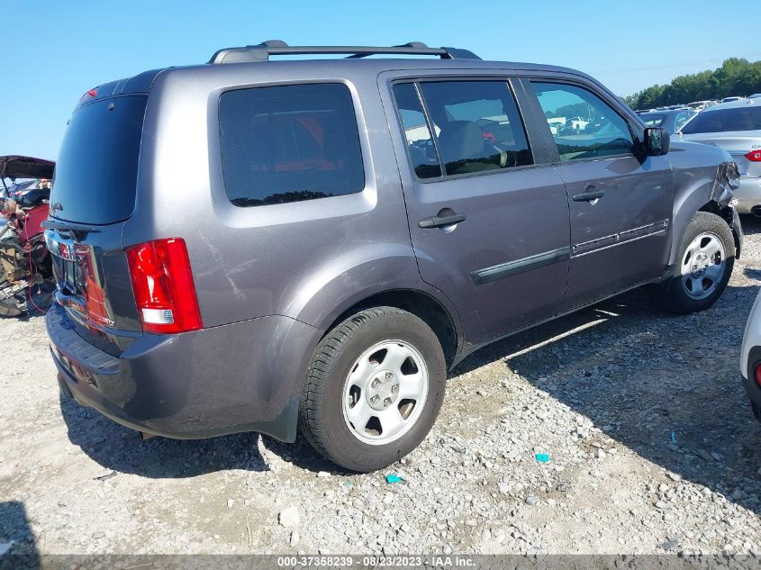 2015 HONDA PILOT LX - 5FNYF4H29FB028310