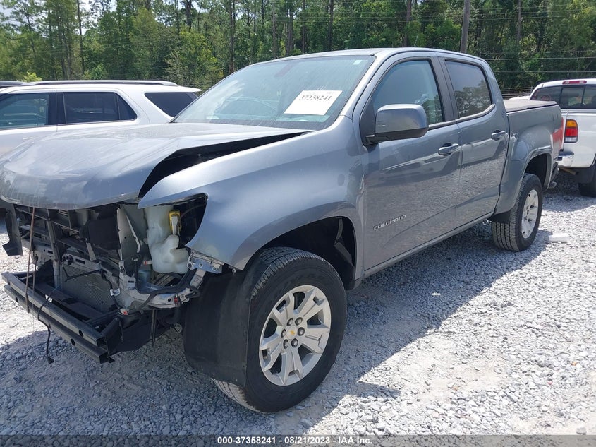 VIN 1GCGSCEA4N1261788 2022 CHEVROLET COLORADO 2WD LT