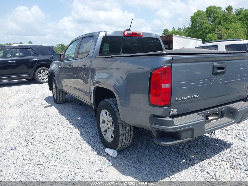VIN 1GCGSCEA4N1261788 2022 CHEVROLET COLORADO 2WD LT