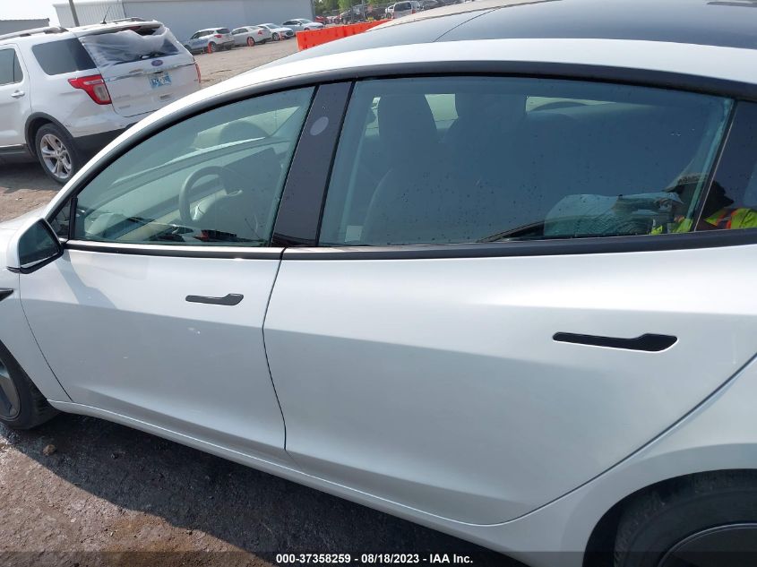 2021 TESLA MODEL 3 LONG RANGE - 5YJ3E1EB0MF915517