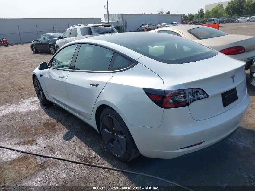 2021 TESLA MODEL 3 LONG RANGE - 5YJ3E1EB0MF915517