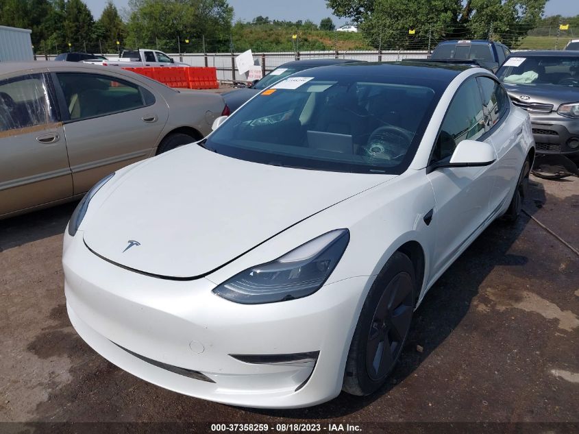 2021 TESLA MODEL 3 LONG RANGE - 5YJ3E1EB0MF915517
