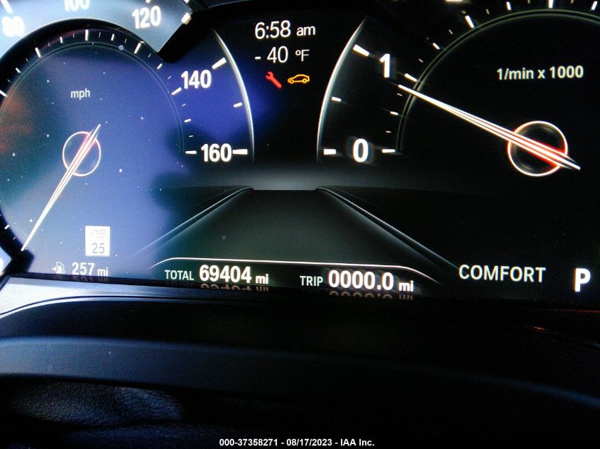 2019 BMW X3 SDRIVE30I - 5UXTR7C52KLF25941