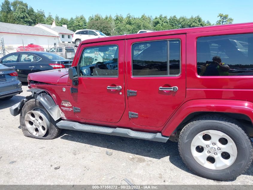 2013 JEEP WRANGLER UNLIMITED SAHARA - 1C4BJWEG5DL527924