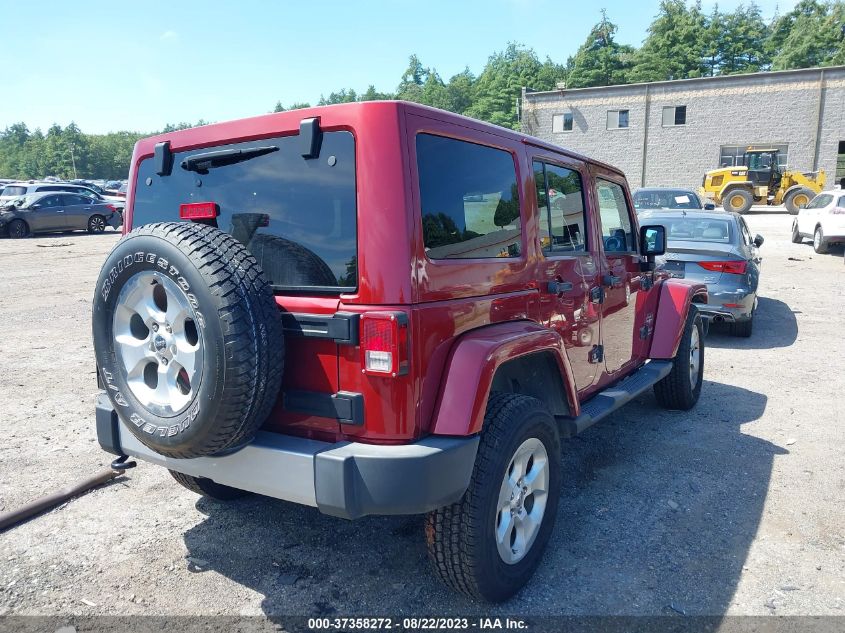 2013 JEEP WRANGLER UNLIMITED SAHARA - 1C4BJWEG5DL527924