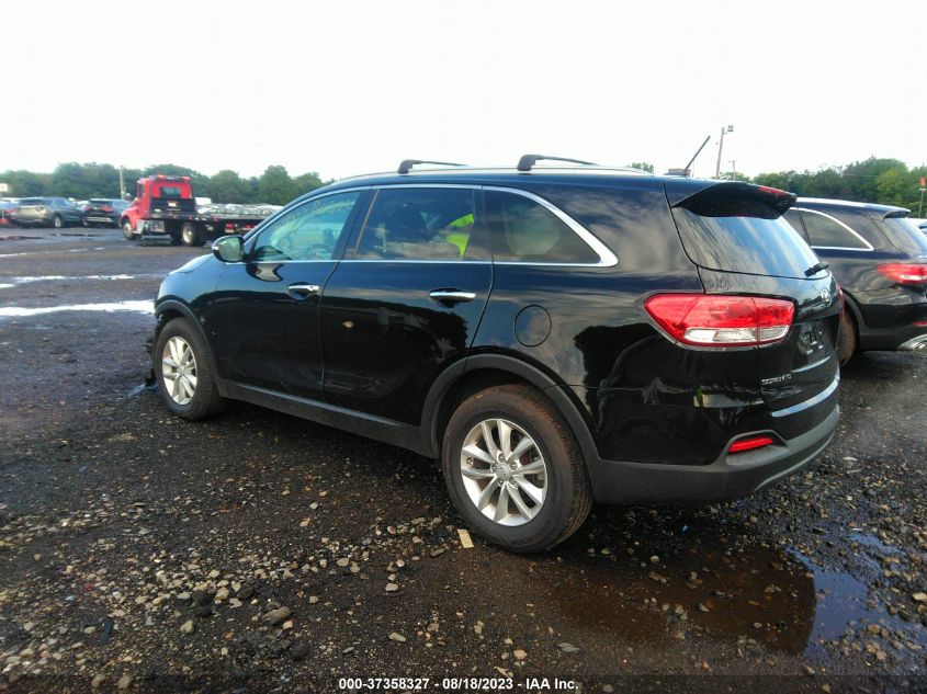 2018 KIA SORENTO LX V6 - 5XYPG4A52JG375959