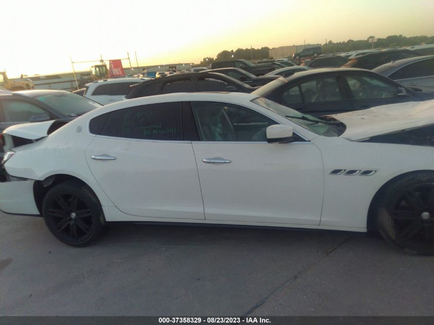 2014 MASERATI QUATTROPORTE S Q4 ZAM56RRA9E1077760