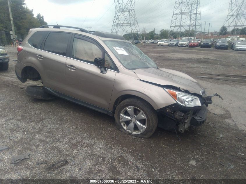 2015 SUBARU FORESTER 2.5I LIMITED - JF2SJAHCXFH431435
